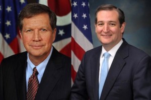 John Kasich Ted Cruz